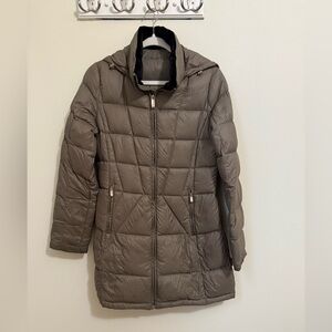 Calvin Klein Women's Puffer Coat - Taupe